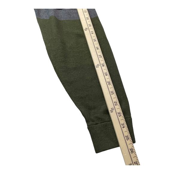 Crosby & Howard Men’s Large Olive Green Merino Wool Pullover Sweater Ultra Soft - Picture 10 of 11